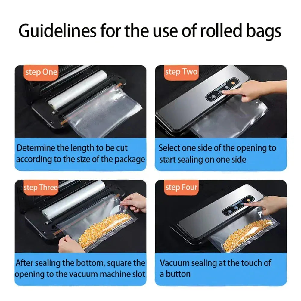 Sacs Sous Vide Alimentaire Rouleau 500 cm - BPA-Free sv