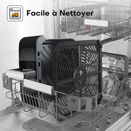 Air Fryer 11L 2000W Écran Tactile et Hublot Visible airfryers