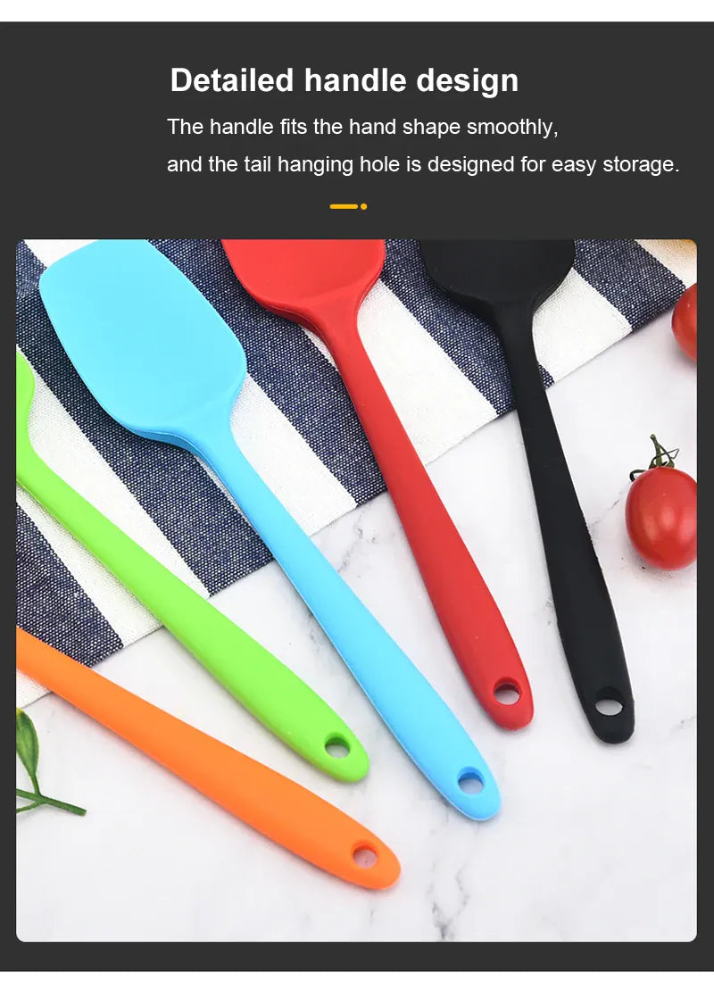 Spatule Silicone 21cm Résistante à Haute Température | Non-adhésive spatule en silicone