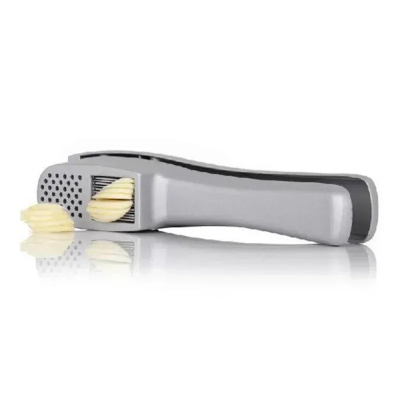 Presse-Ail Aluminium Manuel 2 en 1 avec Slicer et Mincer presseail