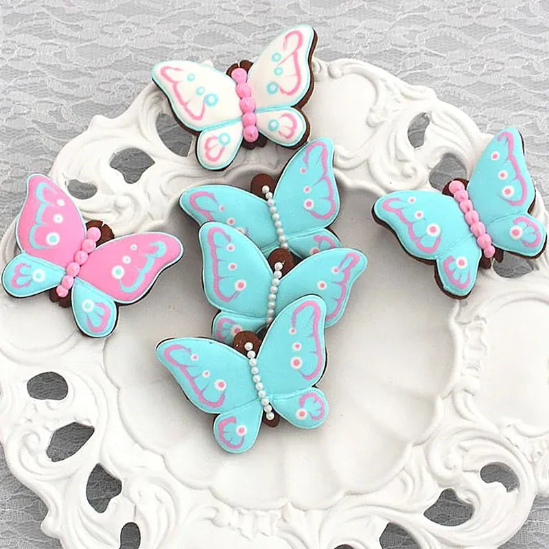Emporte-pièces à Biscuits en Acier Inoxydable - 5 Pièces Papillon emportepieces
