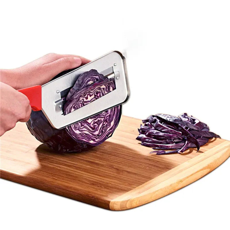 Coupe-légumes Inox Multifonction avec Poignée | Slicer de Chou Coupe Légumes