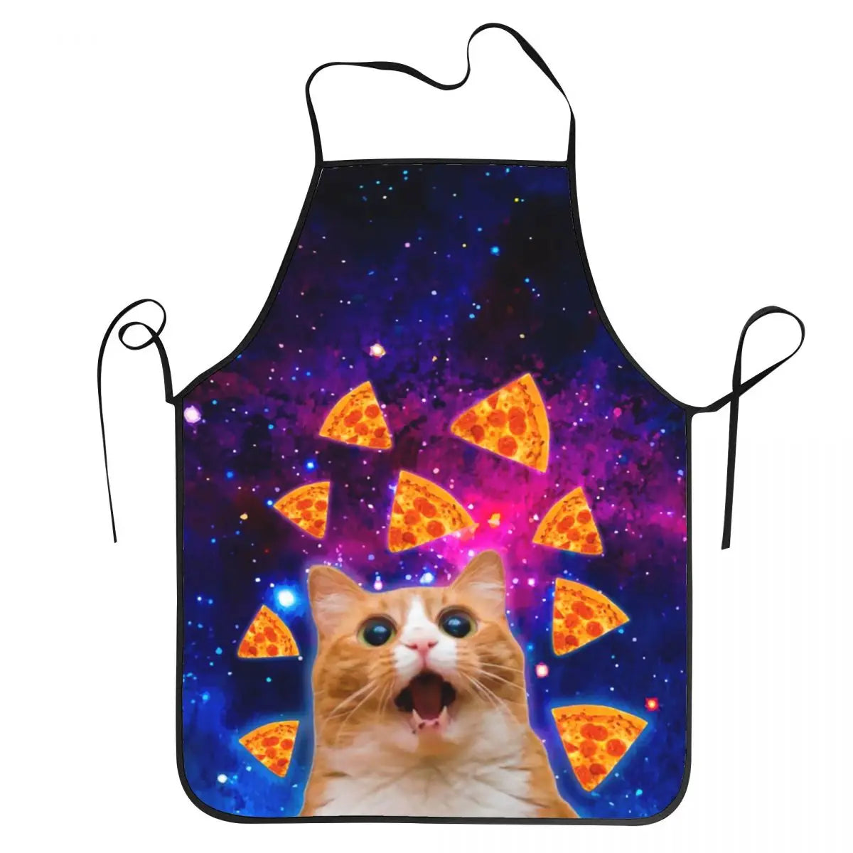 Tablier cuisine chat espace meme original - Oxford - chefs cuisiniers tablier