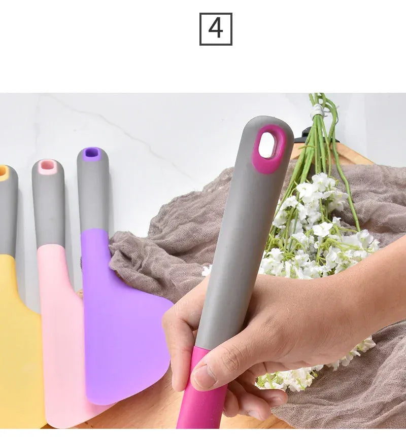 Spatule Silicone 34cm Résistante à la Chaleur pour Pâtisserie spatule en silicone