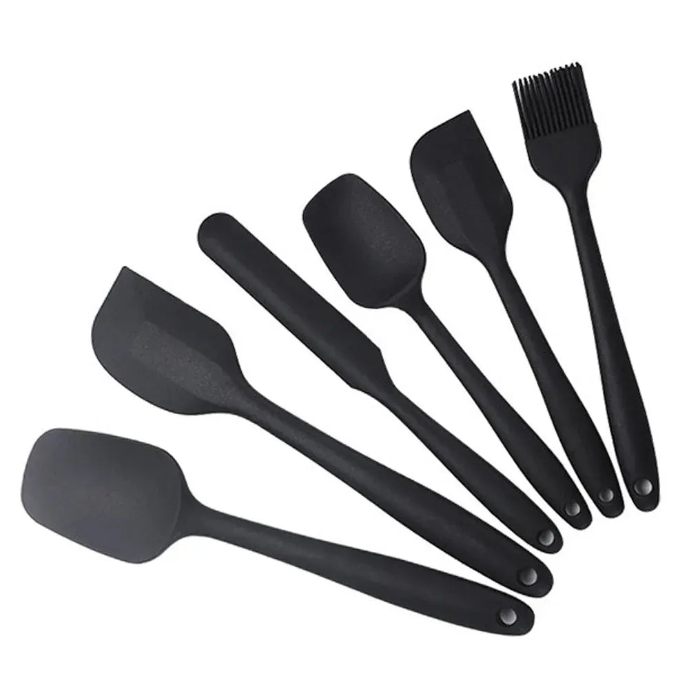Set Spatules Silicone 6 Pieces | Résistantes à la Chaleur et Antiadhésives spatule en silicone