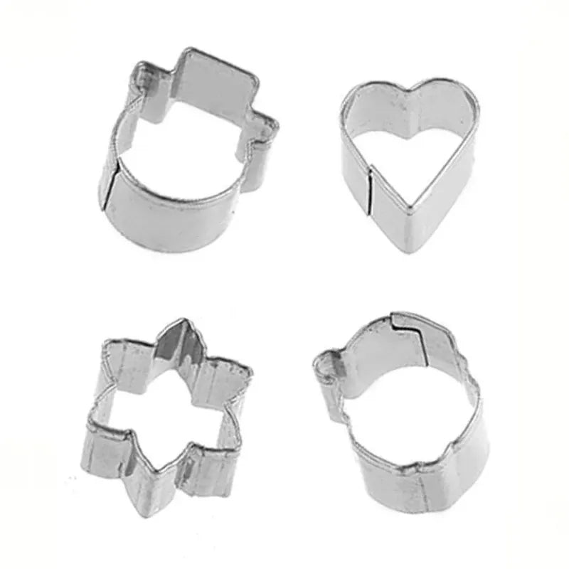 Set de 20 Emporte-pièces en Acier Inoxydable - Motifs de Noël emportepieces