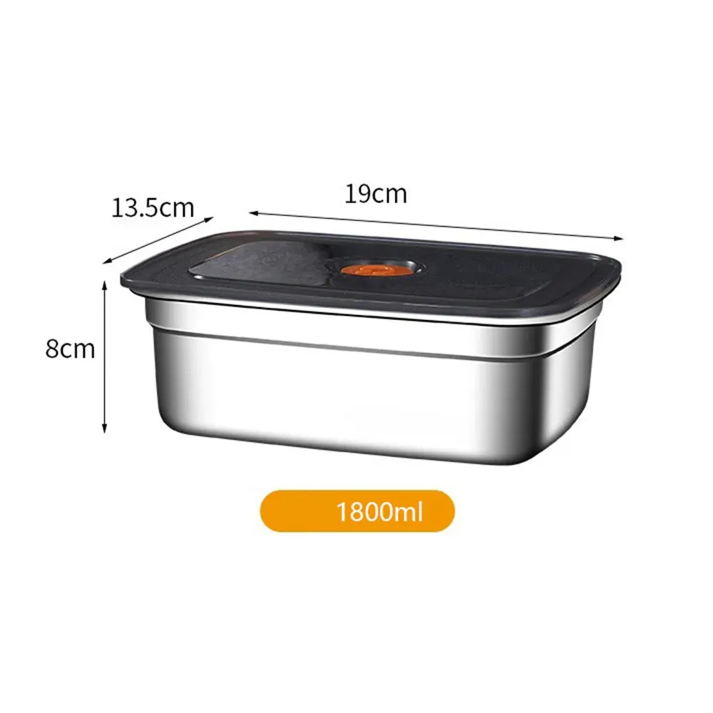 boîte de conservation en acier inoxydable 3200ml