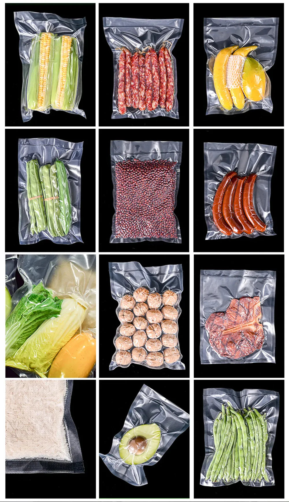 Sacs Sous Vide Rouleaux 500cm | Lot de 5 | Hermétiques et Pratiques
