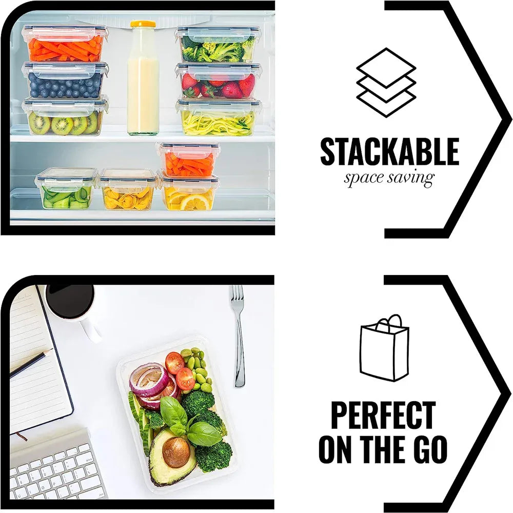 plastique hermétique pour aliments 840ml