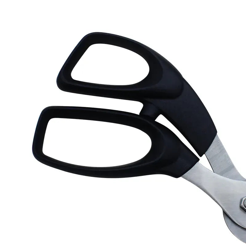 Ciseaux à pizza en inox avec spatule et coupe-pizza 2 pièces ciseaux