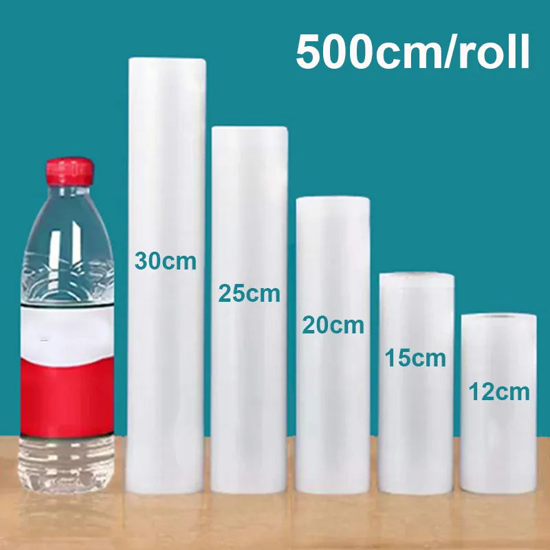 Sacs Sous Vide Rouleaux 500cm | Lot de 5 | Hermétiques et Pratiques