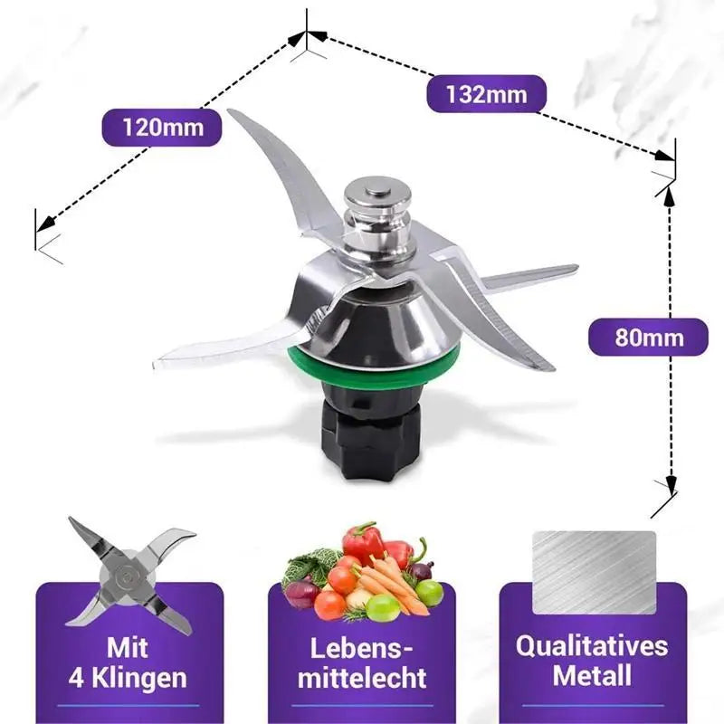 Lame Thermomix Inox Remplacement pour TM5 TM6 TM7 – 1 pièce Thermomix