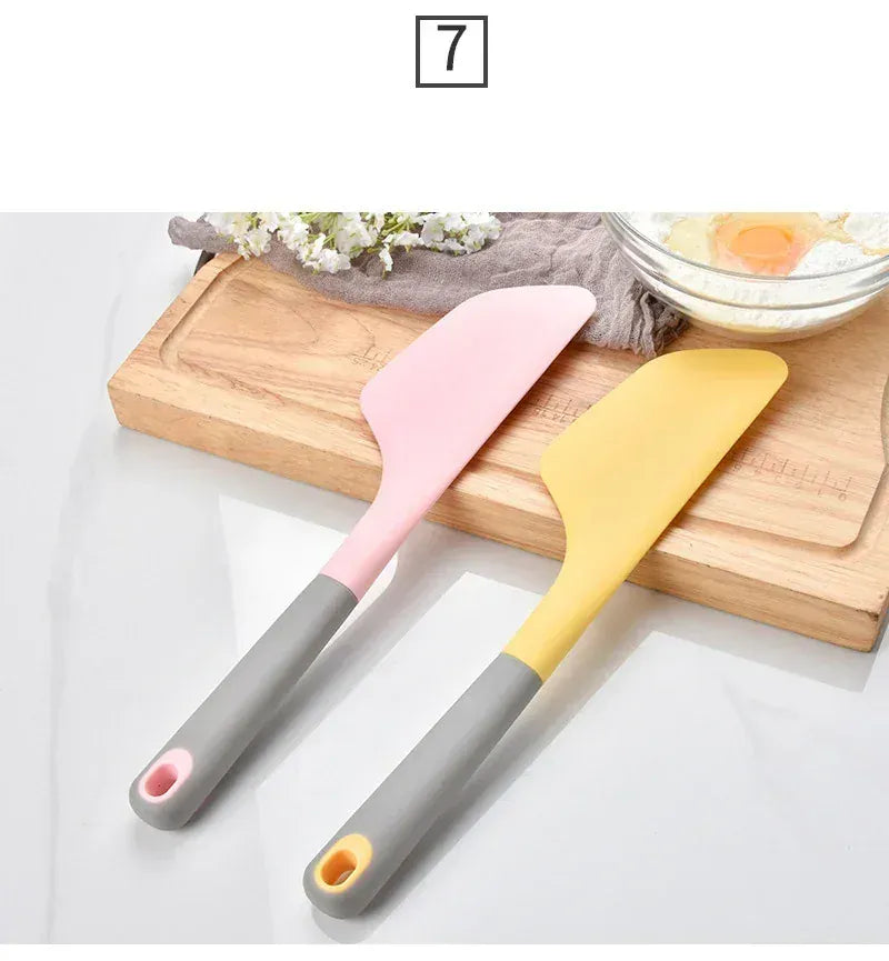 Spatule Silicone 34cm Résistante à la Chaleur pour Pâtisserie spatule en silicone