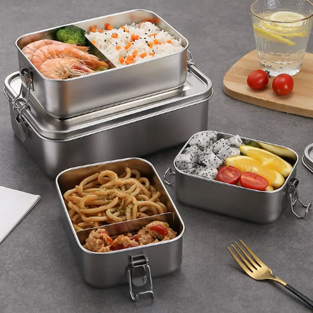 Gamelle en Inox hermétique de 850 à 2400 ml lunchbox