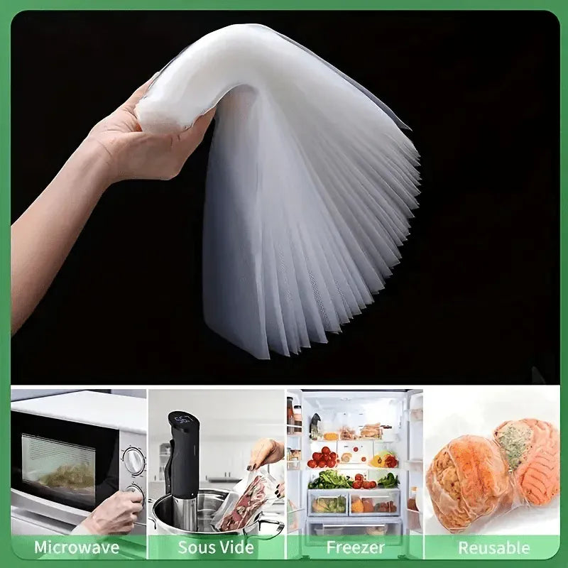 Sacs Sous Vide Alimentaire Rouleau de 500 cm - Lot de 1 Unité sv