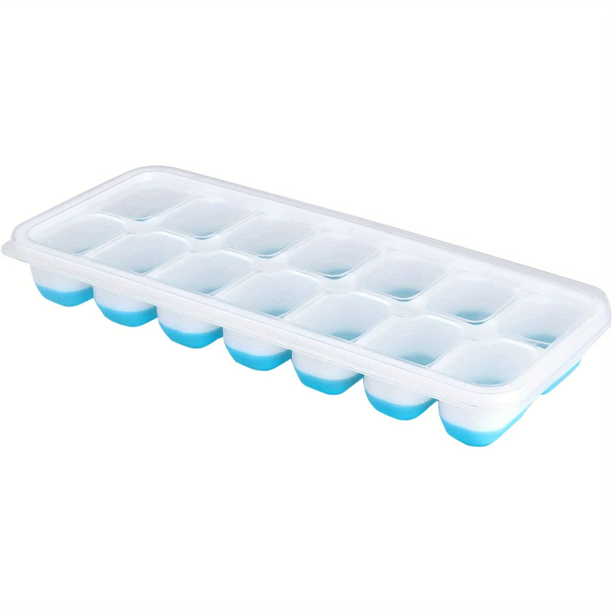 Bac à glaçons en silicone avec couvercle amovible anti-fuite bac à glaçons