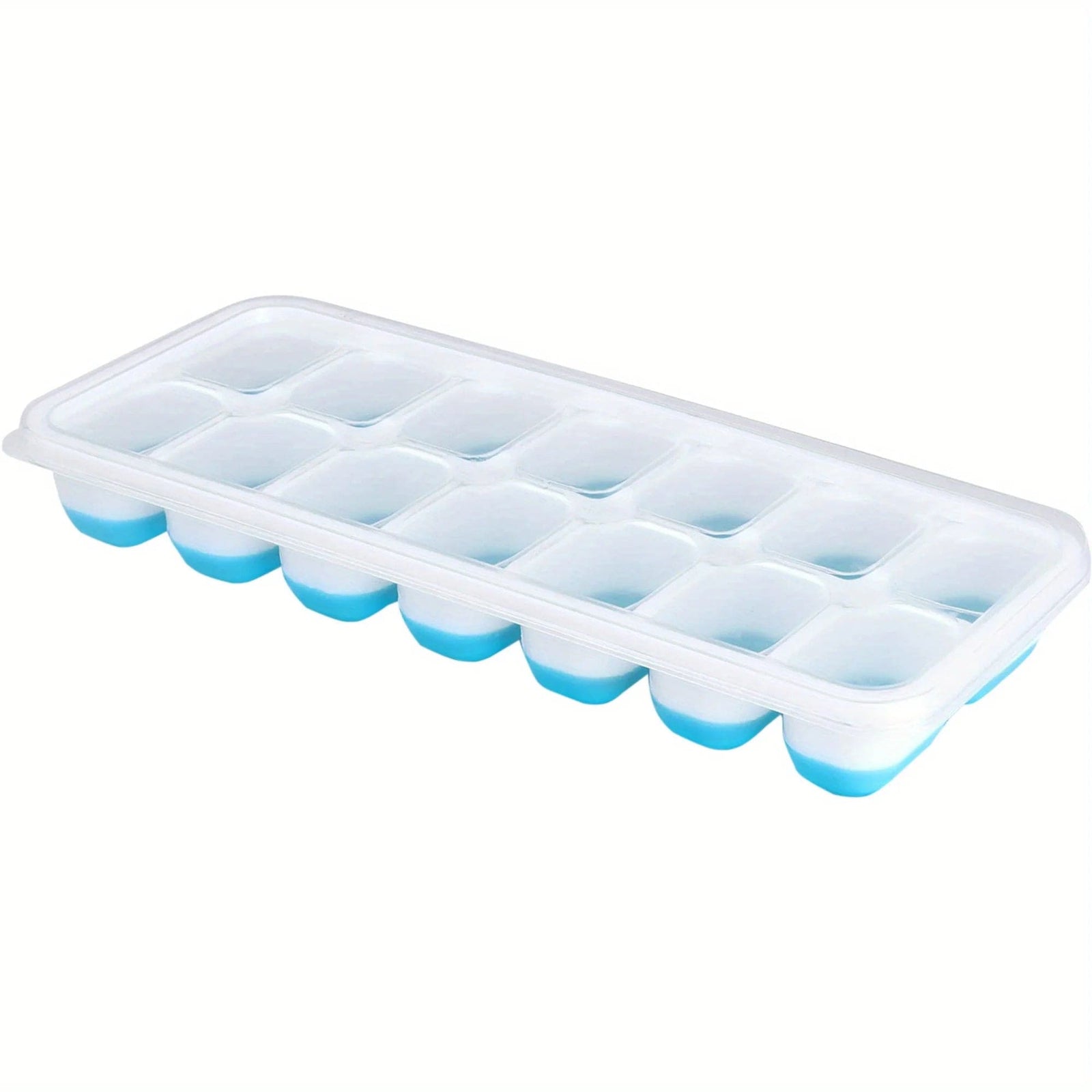 Bac à glaçons en silicone avec couvercle amovible anti-fuite bac à glaçons