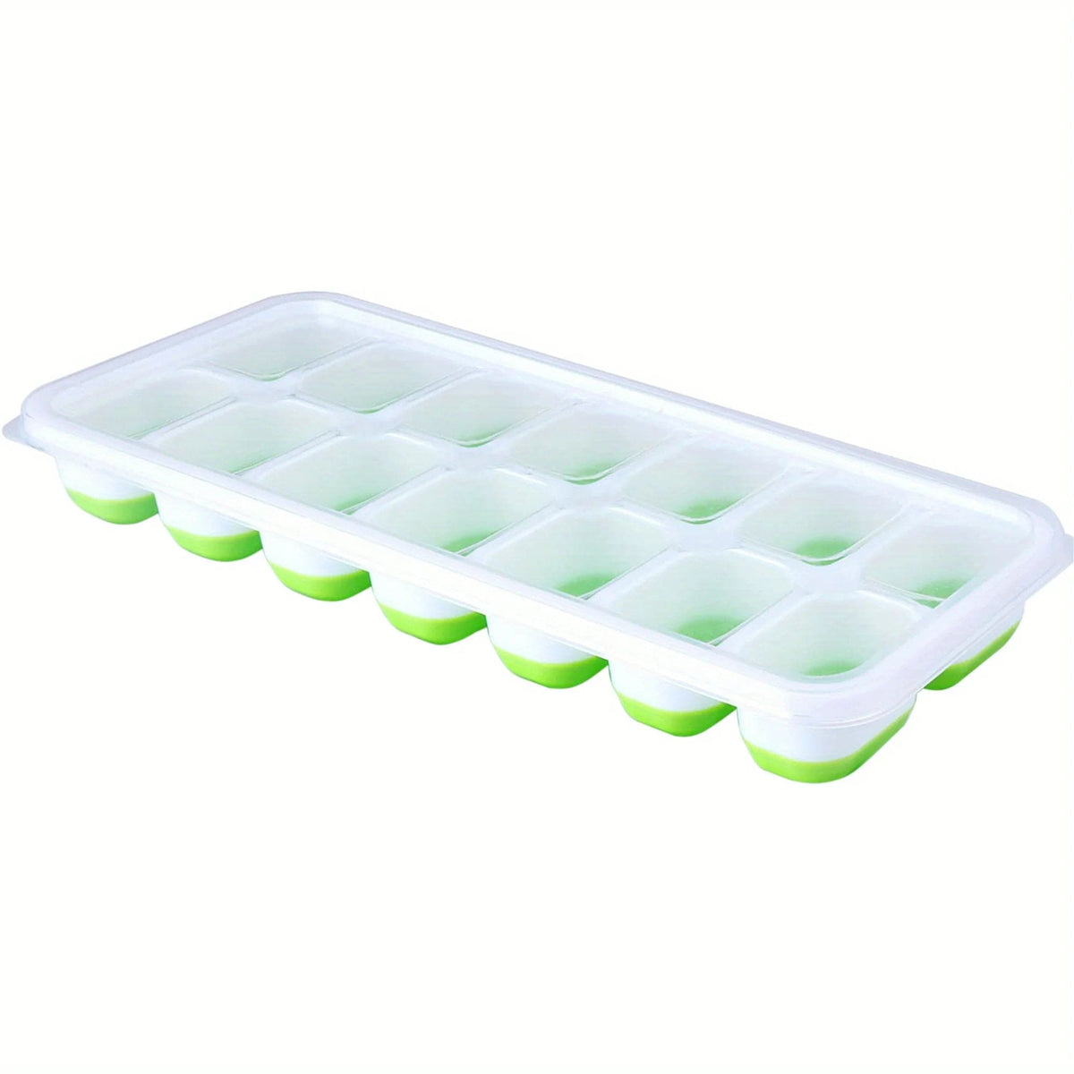 Bac à glaçons en silicone avec couvercle amovible anti-fuite bac à glaçons