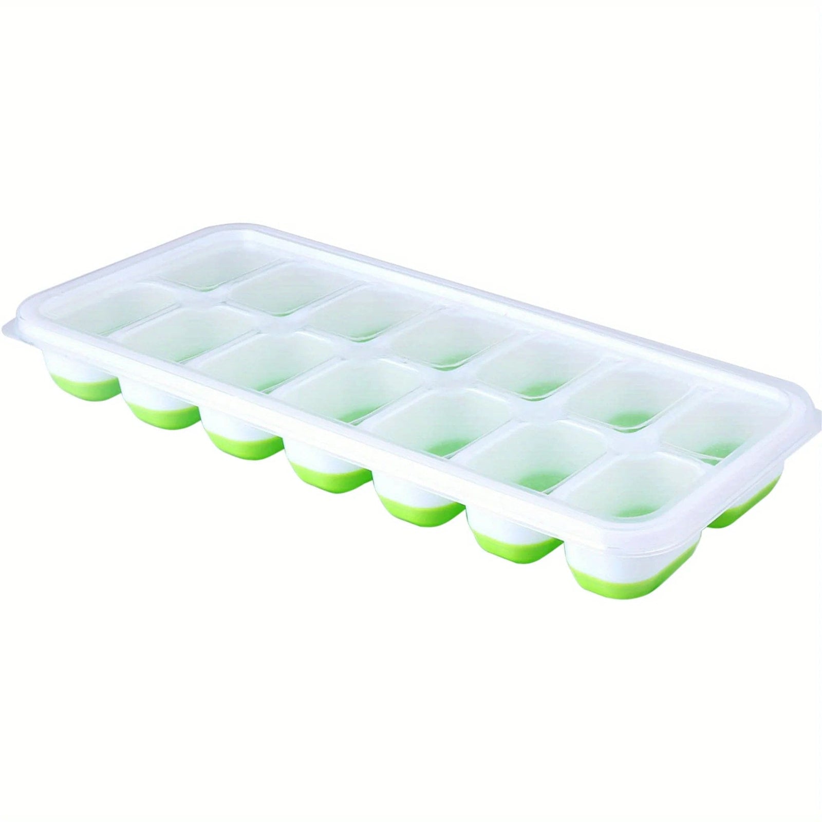 Bac à glaçons en silicone avec couvercle amovible anti-fuite bac à glaçons