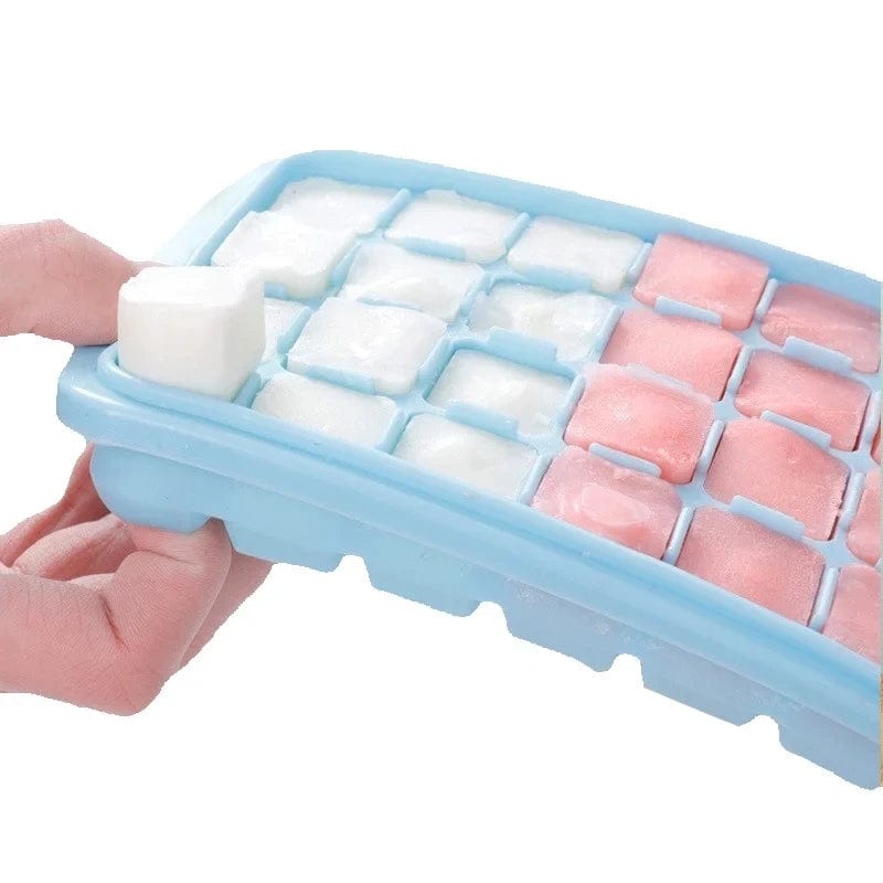 Bac à glaçons silicone 24/36 alvéoles avec couvercle amovible bac à glaçons