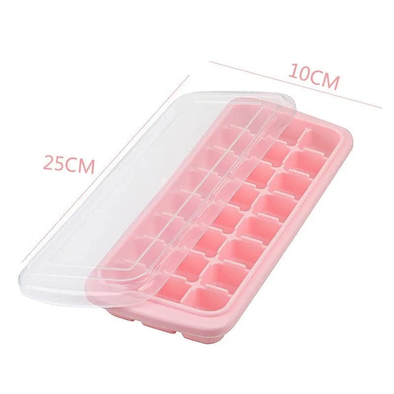 Bac à glaçons silicone 24/36 alvéoles avec couvercle amovible bac à glaçons