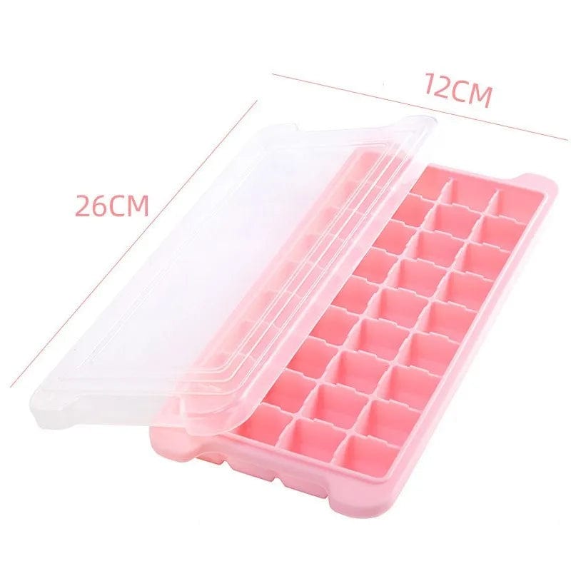 Bac à glaçons silicone 24/36 alvéoles avec couvercle amovible bac à glaçons