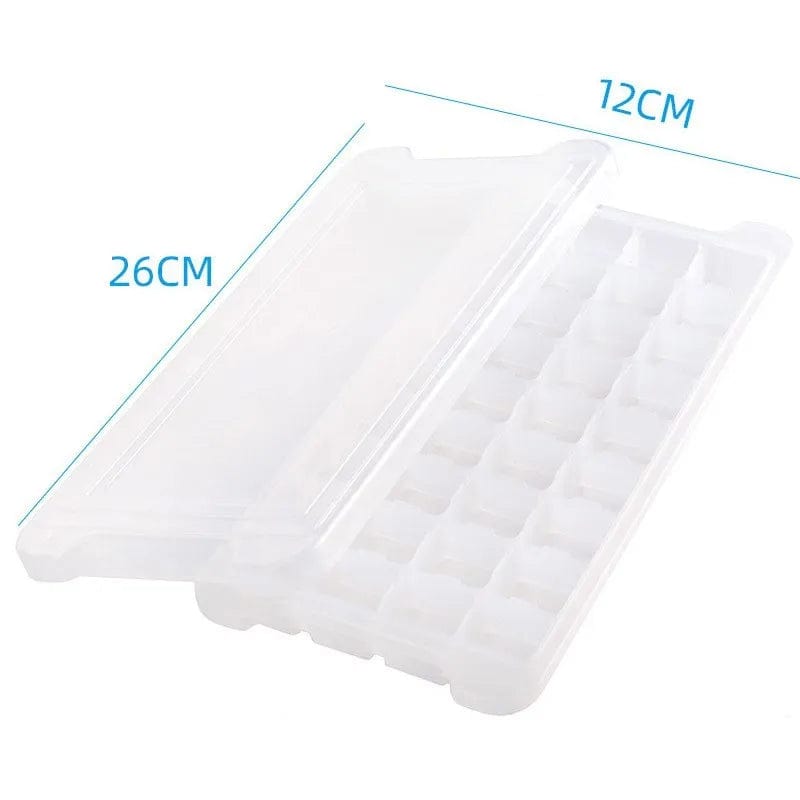 Bac à glaçons silicone 24/36 alvéoles avec couvercle amovible bac à glaçons