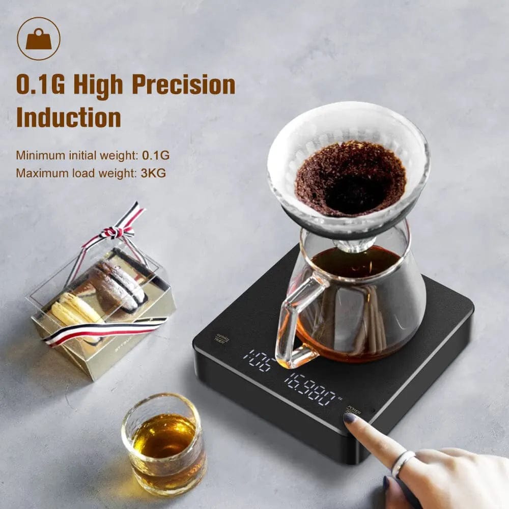 Balance de Café Numérique avec Minuteur Ecran LED balance