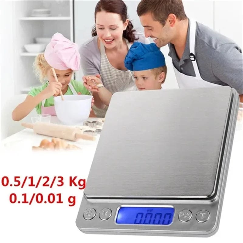 Balance de Cuisine Numérique de Poche LCD Rétroéclairé balance