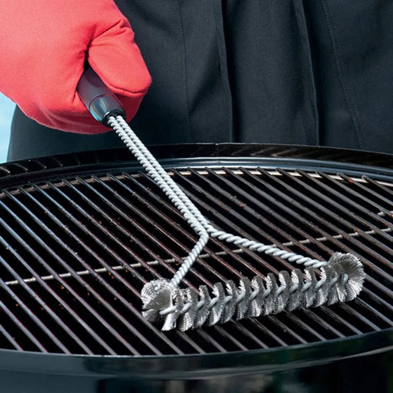 Brosse de Nettoyage pour Barbecue en Acier Inoxydable barbecue