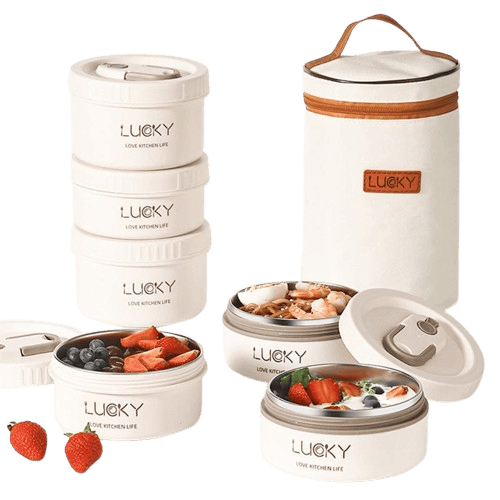 Bentos Japonais « Lucky » avec Sac de Transport Lunchbox