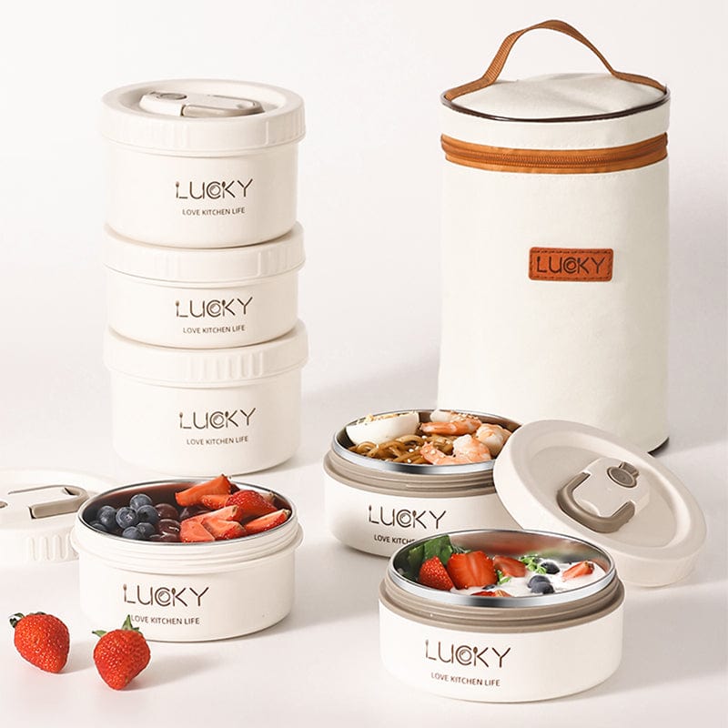 Bentos Japonais « Lucky » avec Sac de Transport Lunchbox