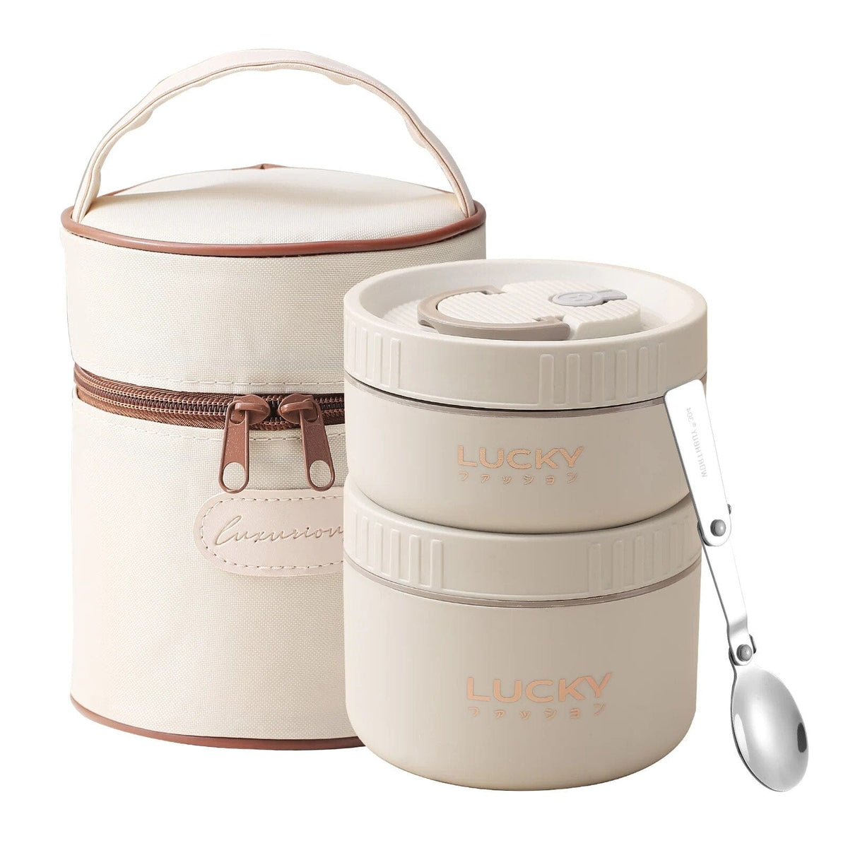 Bentos Japonais « Lucky » avec Sac de Transport Lunchbox