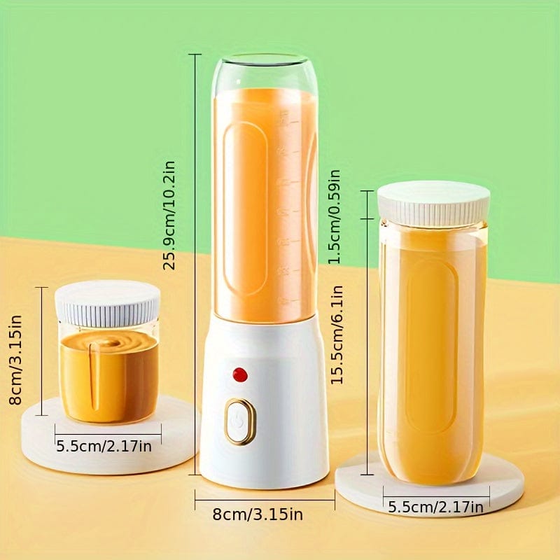 Blender Multifonction USB Rechargeable : Juicer Fruits, Légumes, Glace, Smoothie