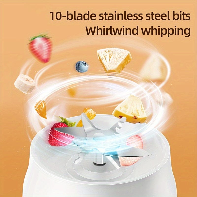 Blender Multifonction USB Rechargeable : Juicer Fruits, Légumes, Glace, Smoothie
