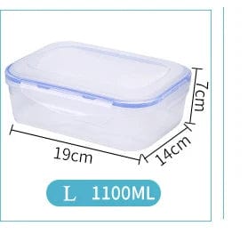 Boîte à lunch en plastique pour enfant 6 tailles - Eco-friendly, micro-ondable, hermétique