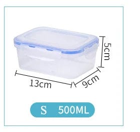 Boîte à lunch en plastique pour enfant 6 tailles - Eco-friendly, micro-ondable, hermétique