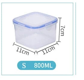 Boîte à lunch en plastique pour enfant 6 tailles - Eco-friendly, micro-ondable, hermétique