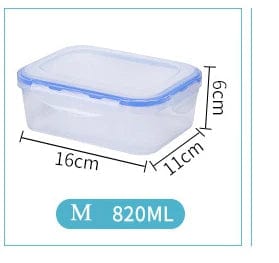 Boîte à lunch en plastique pour enfant 6 tailles - Eco-friendly, micro-ondable, hermétique