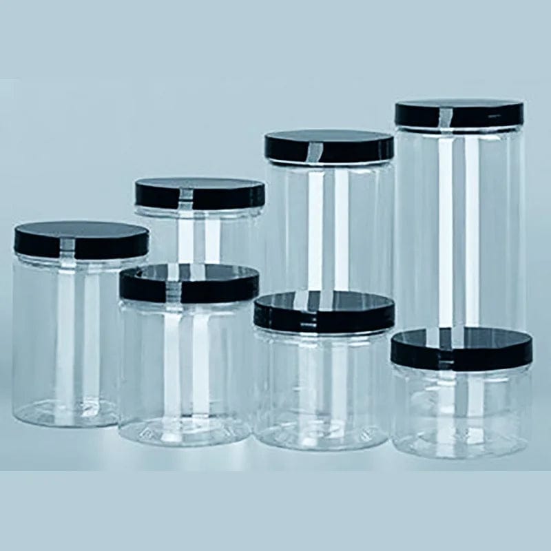 Boîte de Rangement Ronde Alimentaire à Couvercle Noir