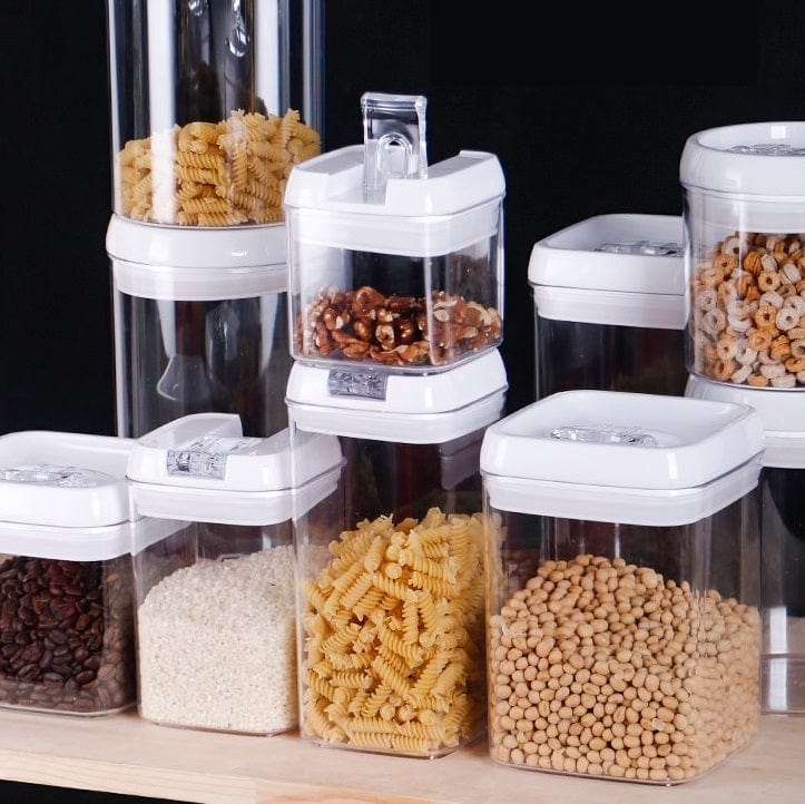 Boites de conservation des aliments et des ingrédients (Lot de 6) Boîtes Hermétiques