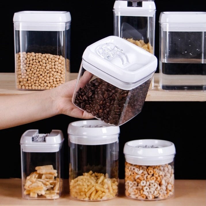 Boites de conservation des aliments et des ingrédients (Lot de 6) Boîtes Hermétiques