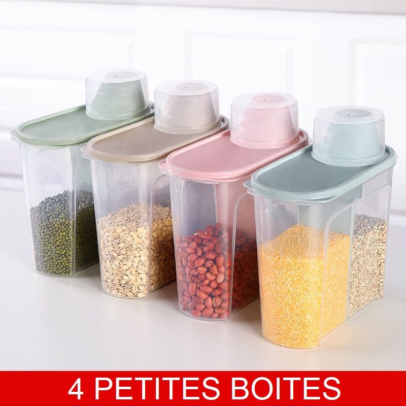 Boites de conservation des ingrédients Boîtes Hermétiques
