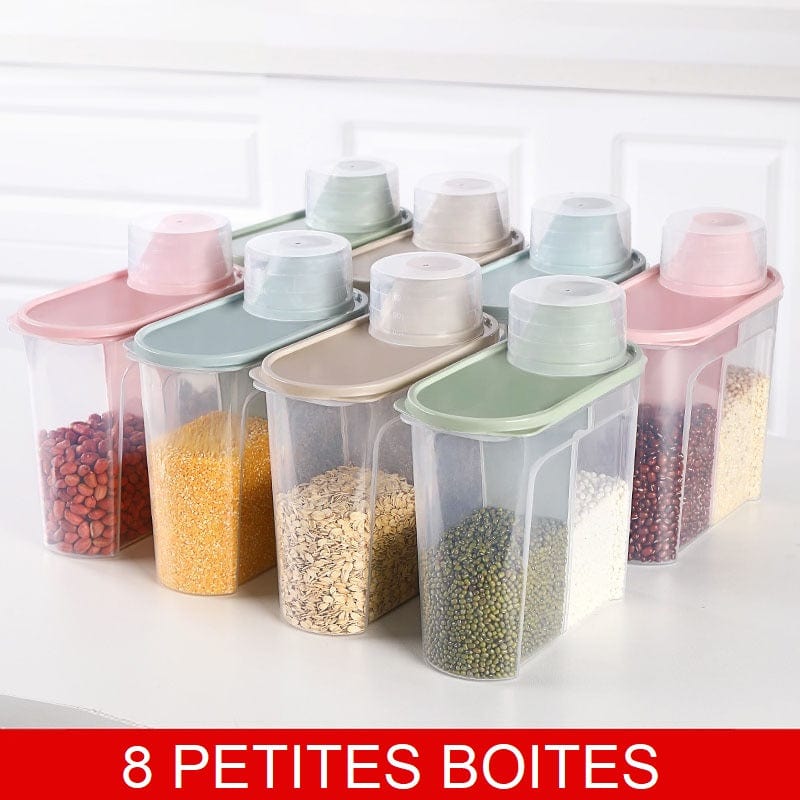 Boites de conservation des ingrédients Boîtes Hermétiques