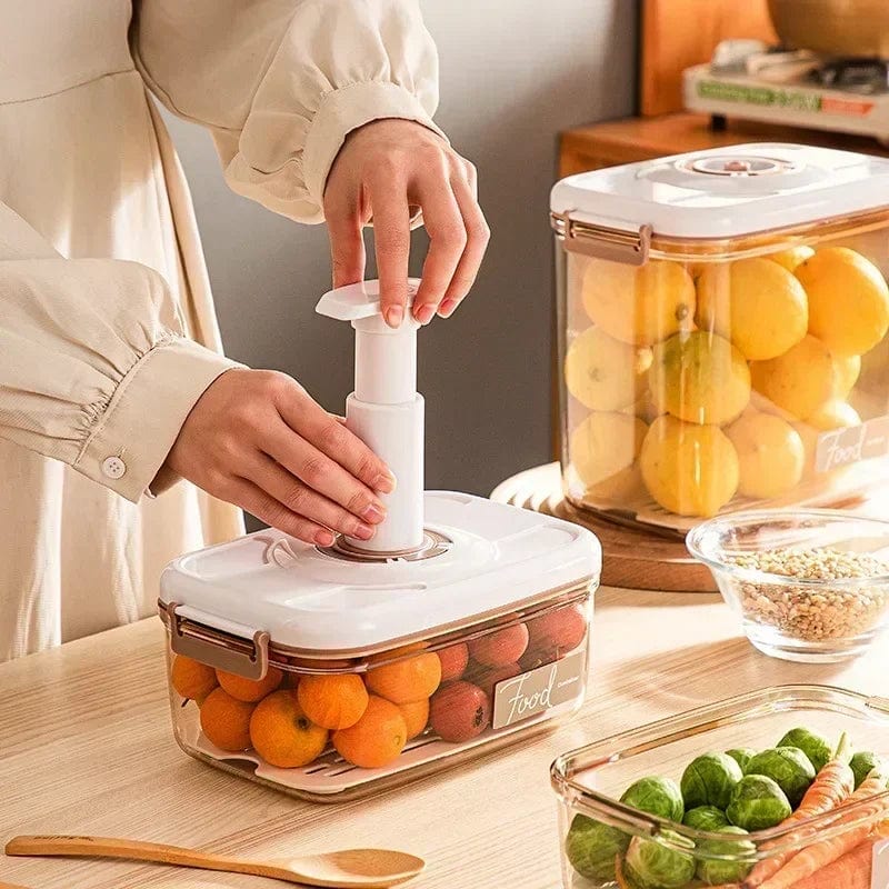 Boites hermétiques sous vide avec Pompe aspirante Boîtes Hermétiques
