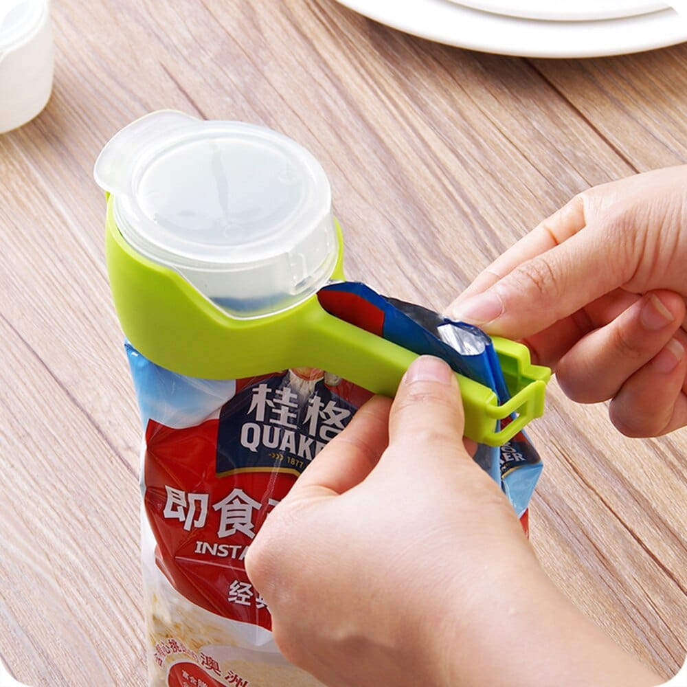 Boitier de Fermeture pour Sachets Alimentaires clips de scellage