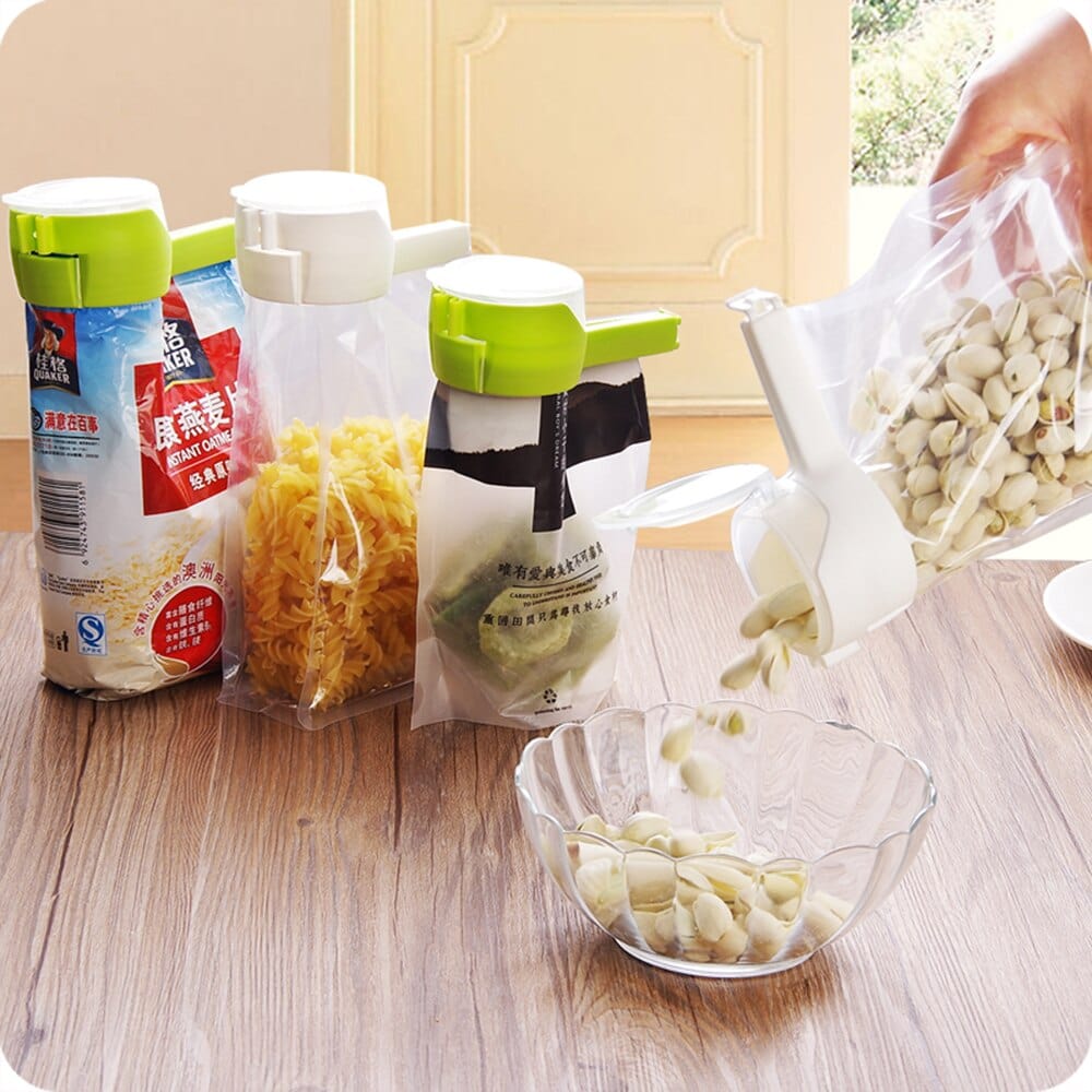 Boitier de Fermeture pour Sachets Alimentaires clips de scellage