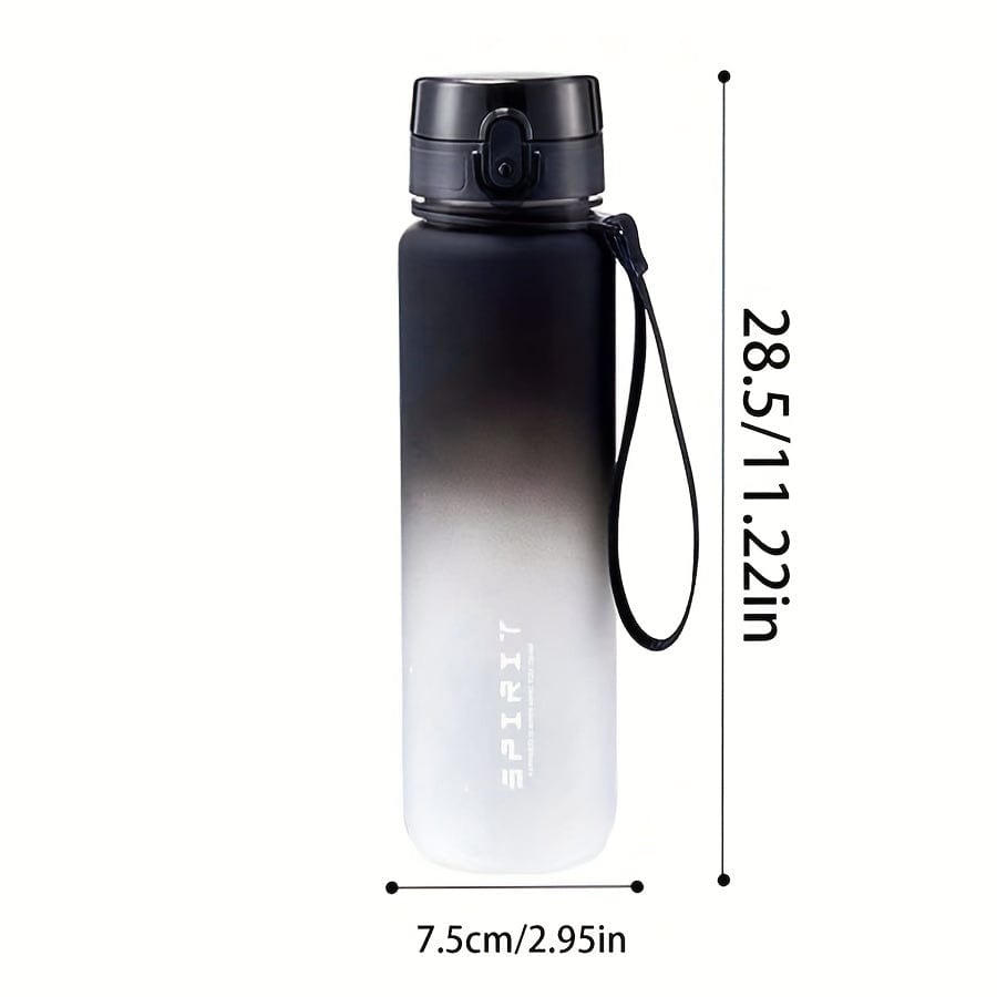 Bouteille d'eau Sportive en Plastique 500ml - Anti-Fuite - Pour Camping, Randonnée, Fitness - Cadeau Anniversaire