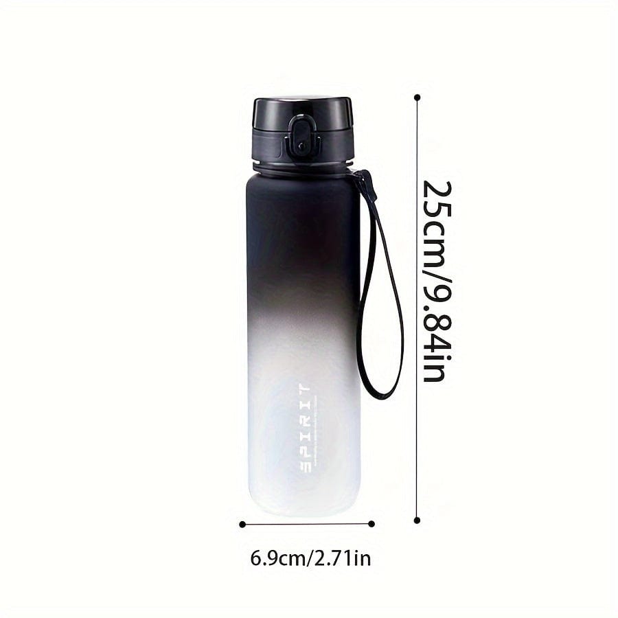 Bouteille d'eau Sportive en Plastique 500ml - Anti-Fuite - Pour Camping, Randonnée, Fitness - Cadeau Anniversaire