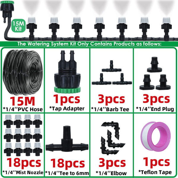 Kit brumisation 15 mètres